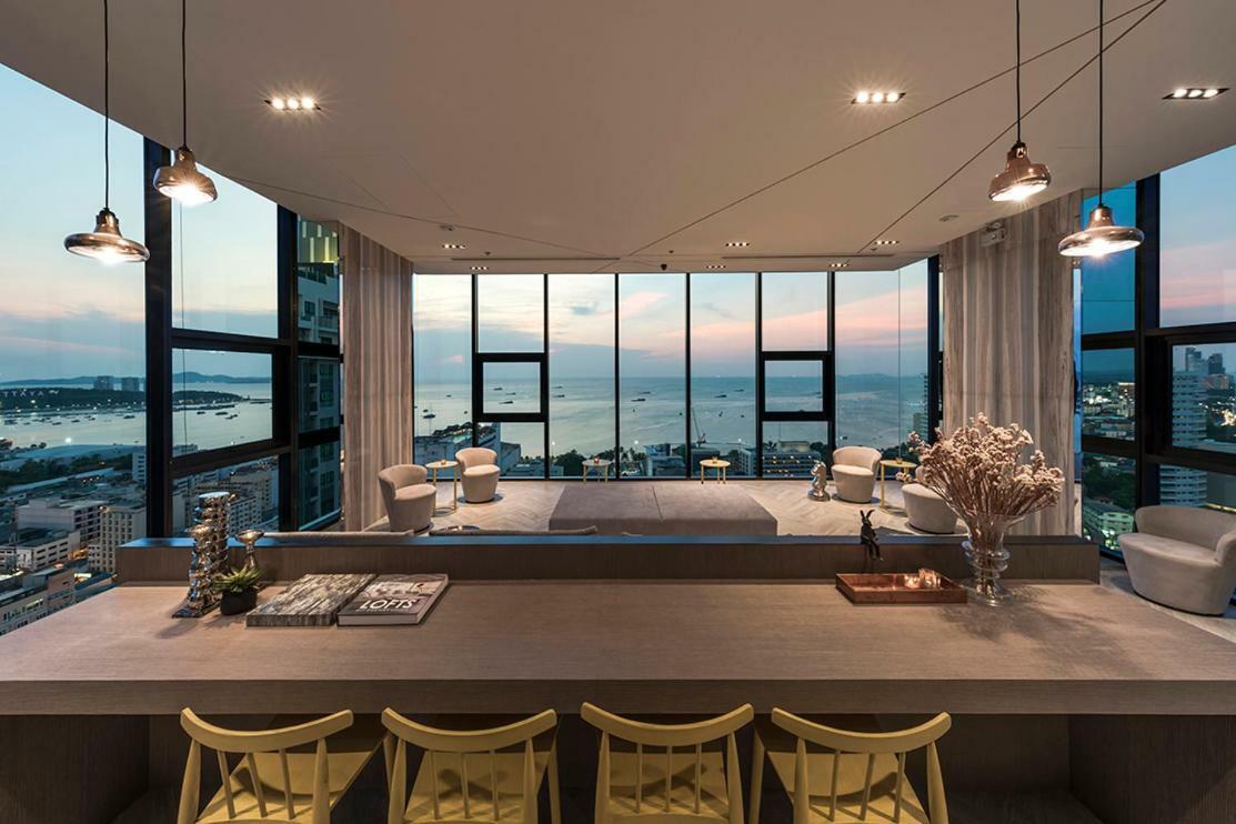 The Base Deluxe Apartment Pattaya Luaran gambar